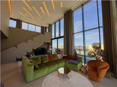PenthouseTip Duplex 436 mp-5 camere LUX  Floreasca-Barbu Vacarescu Vedere Libera