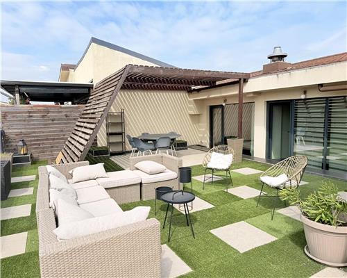 PENTHOUSE -DUPLEX SPECTACULOS 5 CAMERE 460 MP -TERASA 135 MP HERASTRAU -NORDULUI VEDERE LIBERA