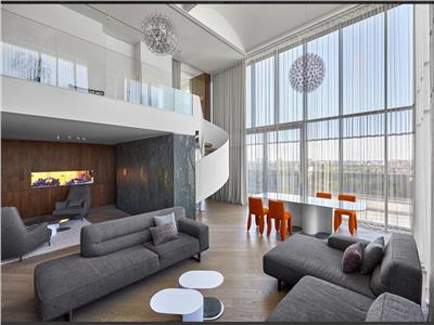 PenthouseTip Duplex 436 mp-5 camere LUX  Floreasca-Barbu Vacarescu Vedere Libera